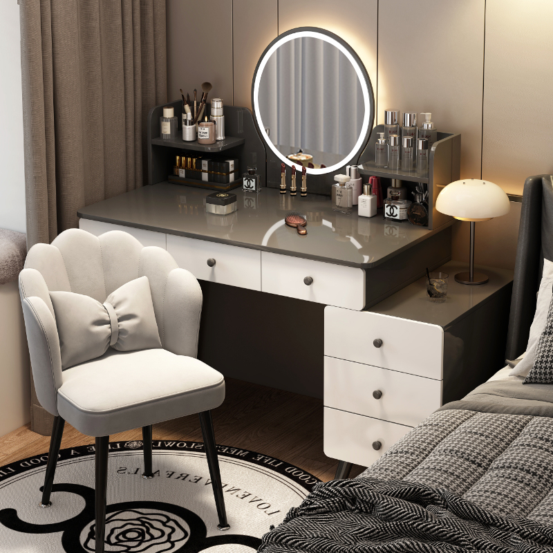 【国补好价到】梳妆台床头柜一体