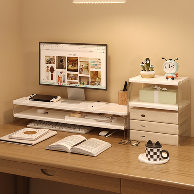 桌面增高架台式电脑显示器