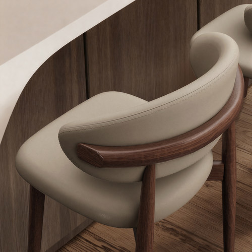 全网热销数万！实木软包餐椅