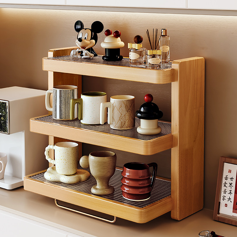实木杯架杯子收纳架餐桌桌面茶杯茶具水杯架子餐边柜咖啡杯置物架,家庭/个人清洁工具,杯架,淘宝优惠券,粉丝福利购,淘宝优惠卷