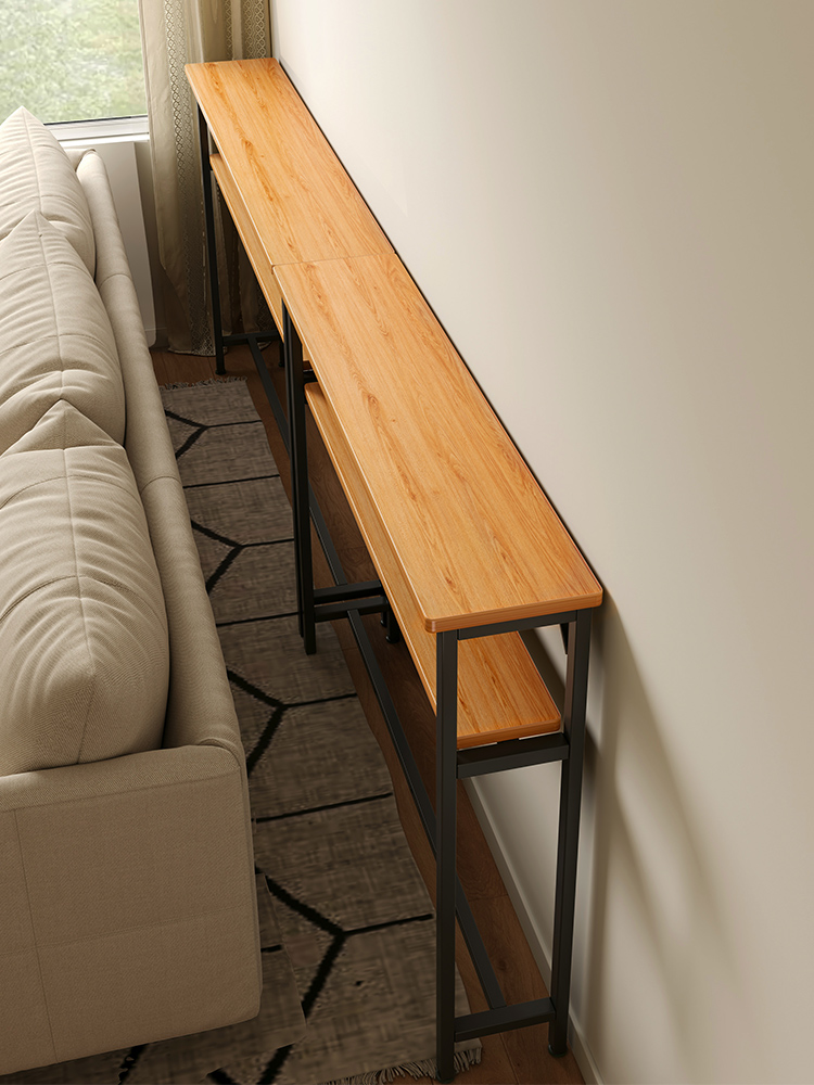 沙发后置物架靠背柜床尾床头床边窄夹缝柜收纳柜长条床缝隙置物柜