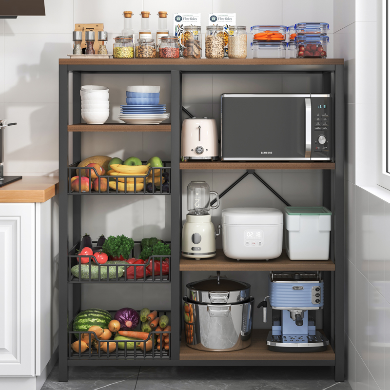 【累计销售20万+厨房落地置物架