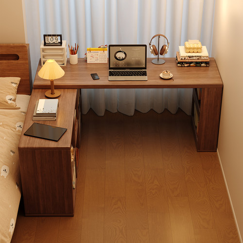 实木转角书桌子工作台拐角电脑桌