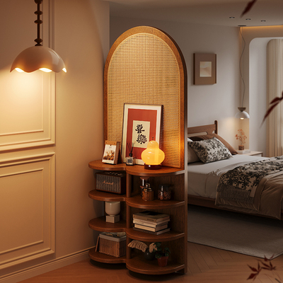 【卧室遮挡必备】高级屏风置物柜