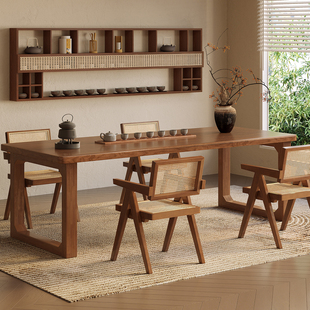 新中式实木茶桌茶台2026新款高端家用客厅办公室接待大板泡茶桌椅