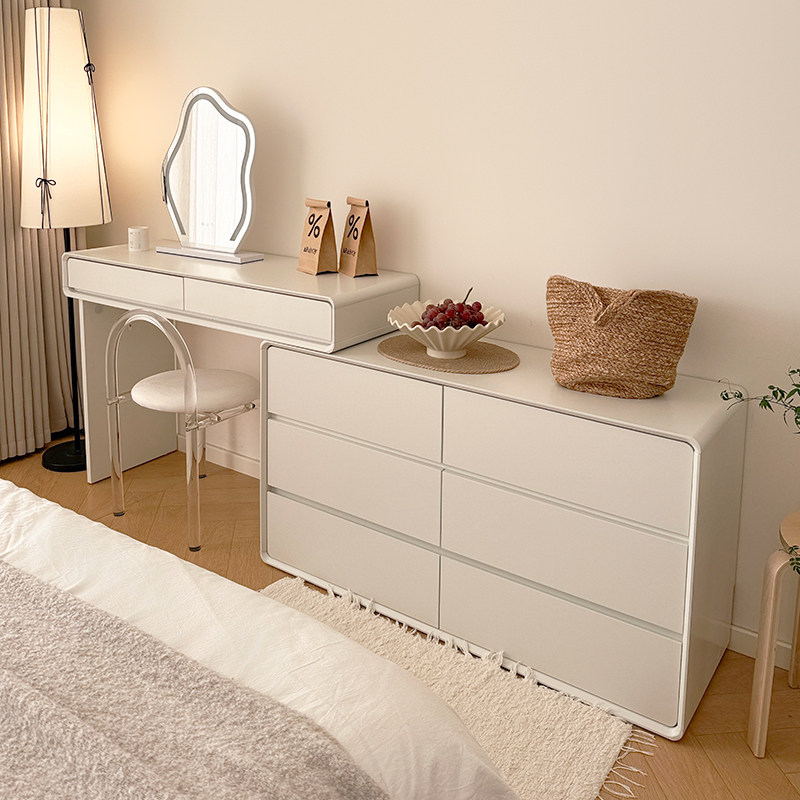 云瓷梳妆台斗柜一体床尾化妆桌子主卧室现代简约实木收纳置物柜,住宅家具,梳妆台/桌,淘宝优惠券,粉丝福利购,淘宝优惠卷