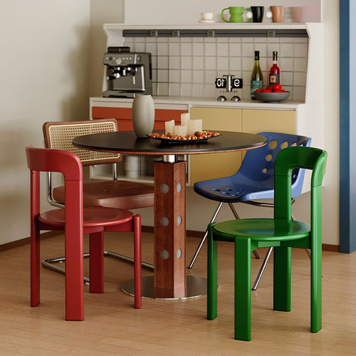 rey餐椅实木设计师款中古椅子