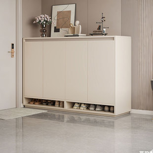 高档入门走廊收纳靠墙 爆款 鞋 柜家用门口玄关柜一体入户门2025新款