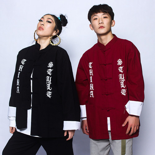 funkystyle中国风外套男中山国潮