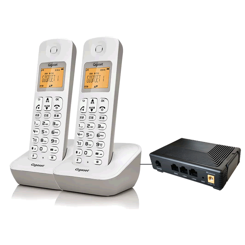 无绳ip电话机子母机sip