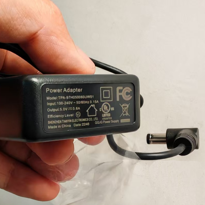 网络电话机专用原装电源适配器5V 0.6A适用于Hion北恩S900客服IP座机Power Adapter S320P呼叫话务员坐席S600