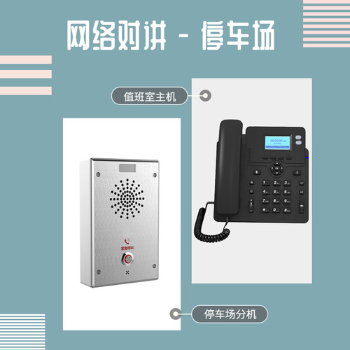 停车场无人值守呼叫系统IP对讲