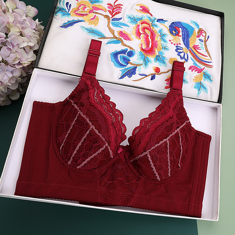 美容院矫正薄款无海绵胸衣内衣