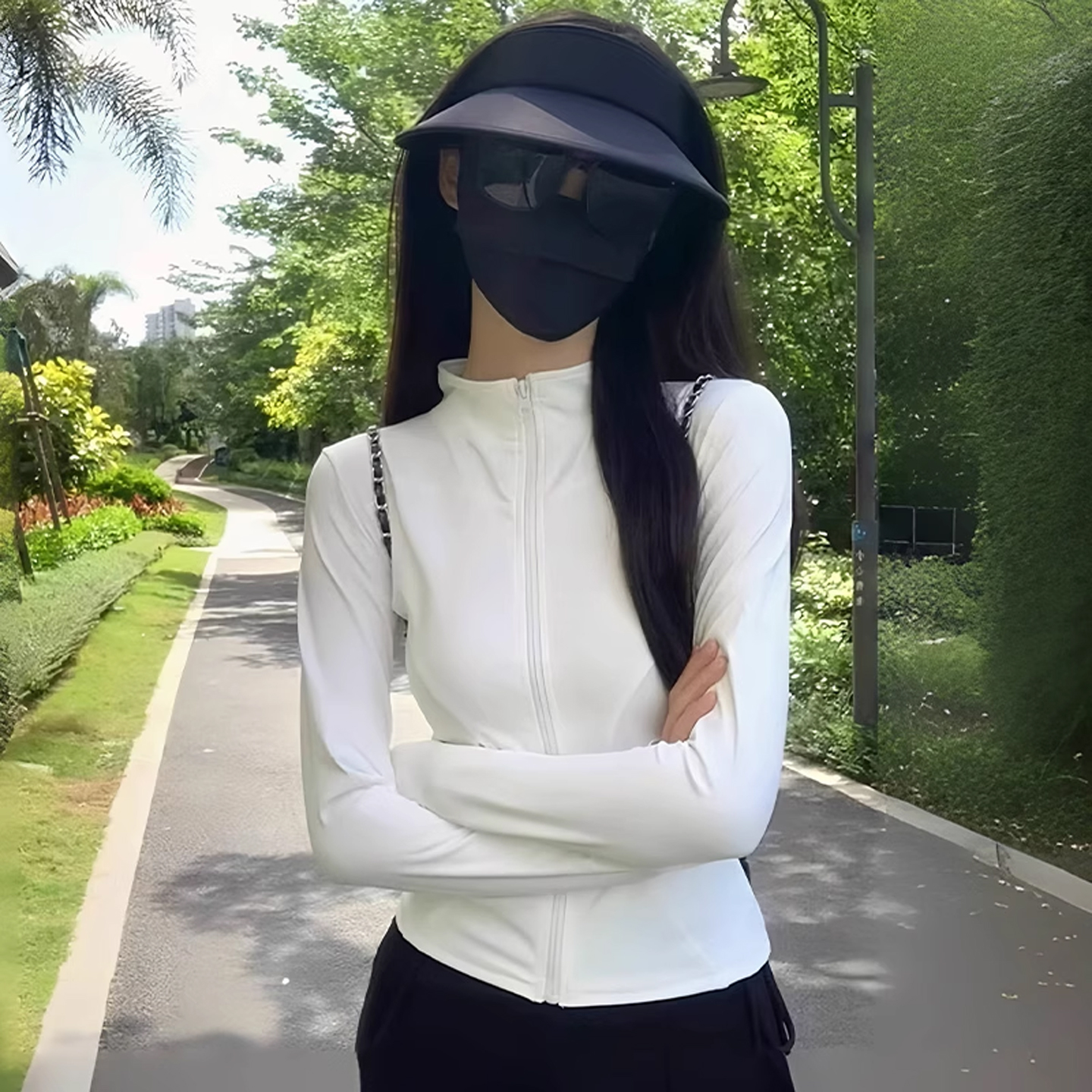 白色冰丝防晒衣女夏季2025新款