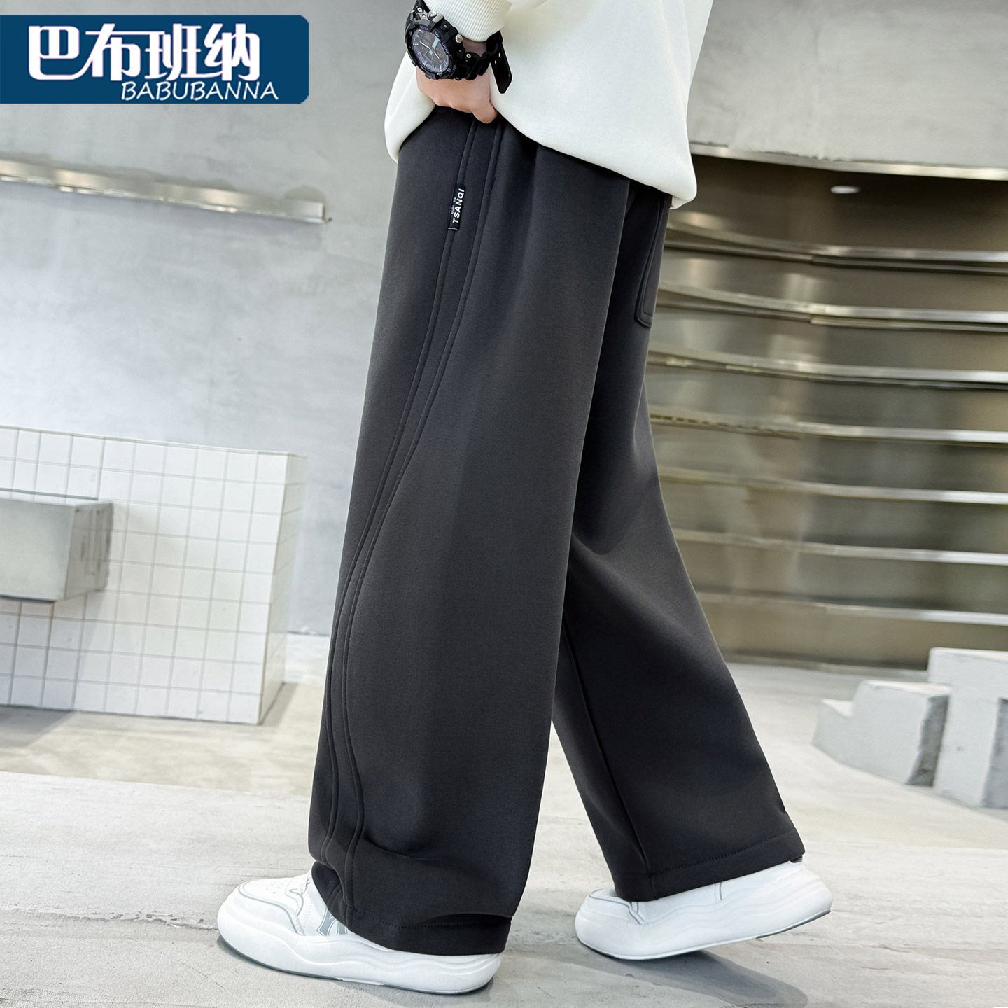 男童加绒裤子2025新款冬装一体绒儿童休闲裤大童运动裤男孩卫裤潮,童装/婴儿装/亲子装,裤子,淘宝优惠券,粉丝福利购,淘宝优惠卷