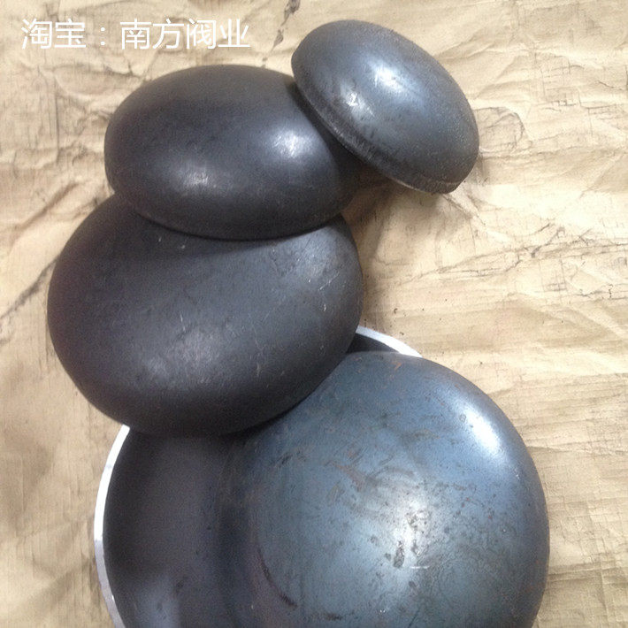 碳钢封头管帽堵头q235焊接封头盖椭圆堵头圆管封头大口径封头闷头