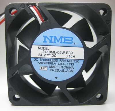 NMB2410ML-05W-B39/59 6025 24V 放大器 FANUN发那科驱动专用风扇