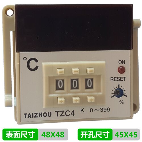太洲电气 TZC4 代替E5C4 数显温控仪 小型电加热温控器 烤箱