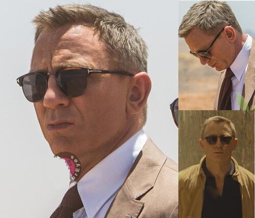 2020 James Bond Sunglasses Men Brand Designer Sun Glasses W