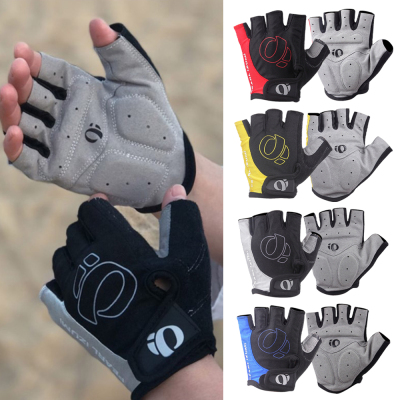 1Pair Half Finger Cycling Gloves Anti-Slip Anti-sweat Gel B
