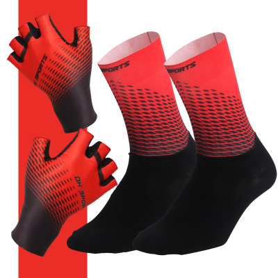 1Pair Half /Full Finger Cycling Gloves With 1Pair Cycling S