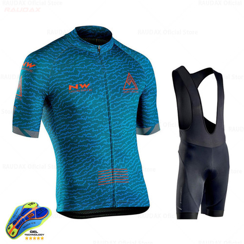 2020 Northwave Summer Men Cycling Jersey short pants set Br