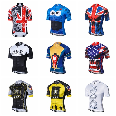 2019 cycling jersey Men's Bike jerseys Short sleeve Pro Tea