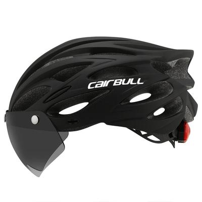 CAIRBULL Bicycle Riding Helmet With Lens And Brim Taillight
