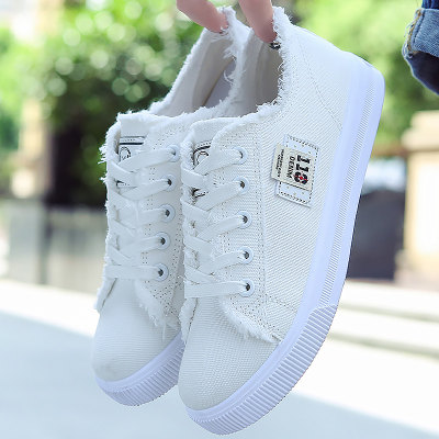 Canvas shoes woman 2020 new arrival Lace-up Spring/autumn S