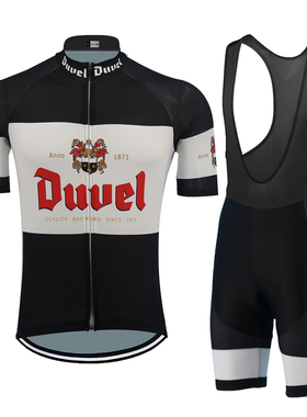 Classic Black Jersey Set Duvel Ropa Cycling Man suit Mtb cy