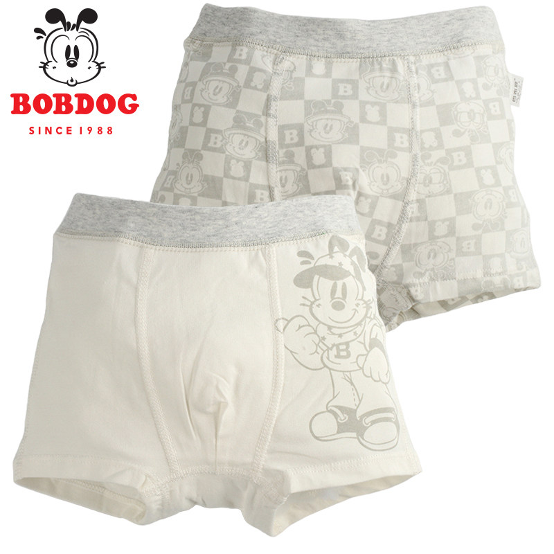 宝宝内裤男1-3岁纯棉小内裤平角四角内裤男童小童底裤平角四角裤