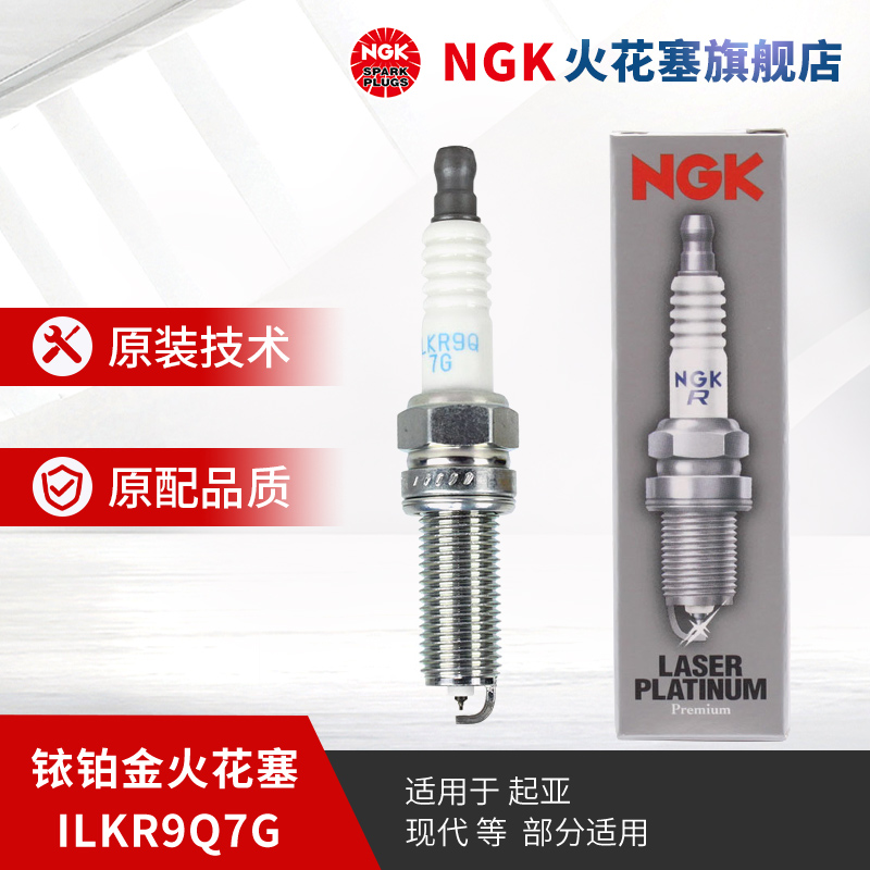 NGK铱铂金火花塞单支装