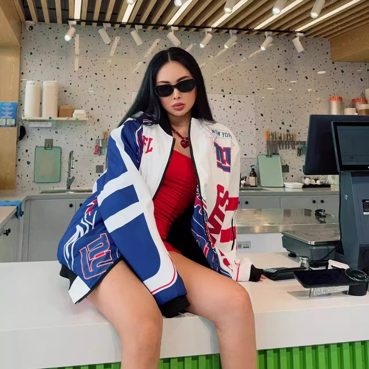 美式街头秋冬男女棒球服夹克外套