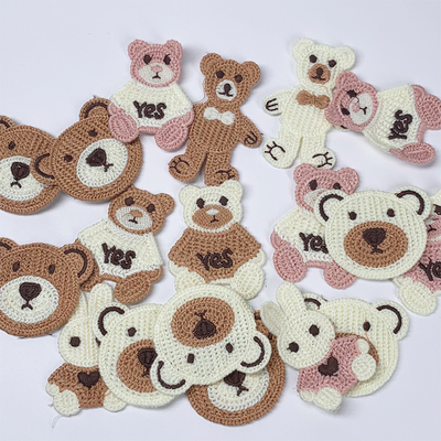 5个装小号刺绣贴针织布贴