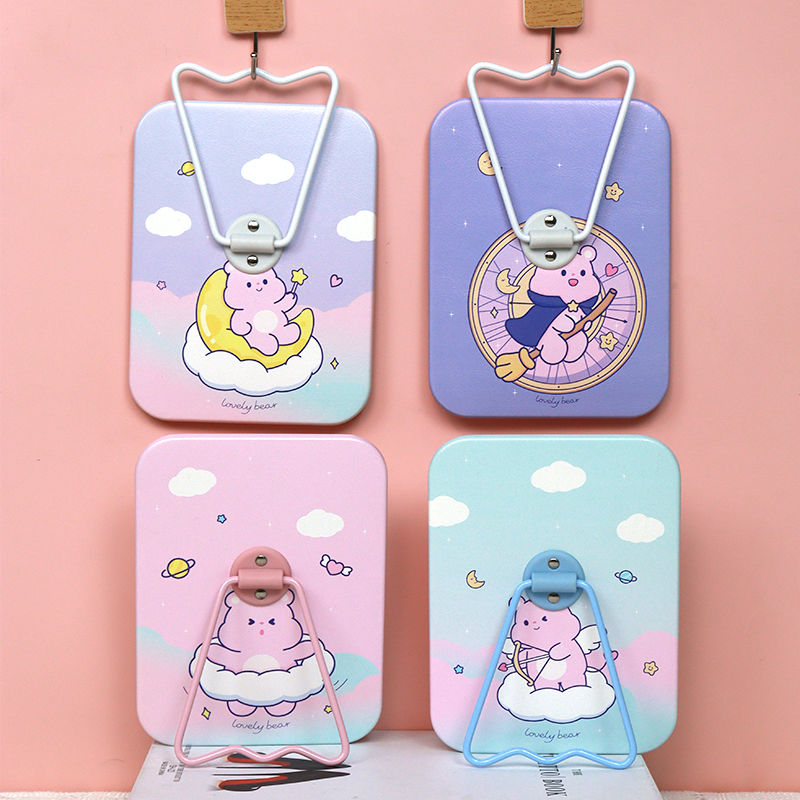 可爱美观台镜可挂宿舍支架网红