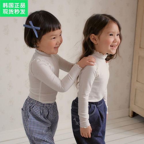 锦小和和女童软糯高弹力打底衣