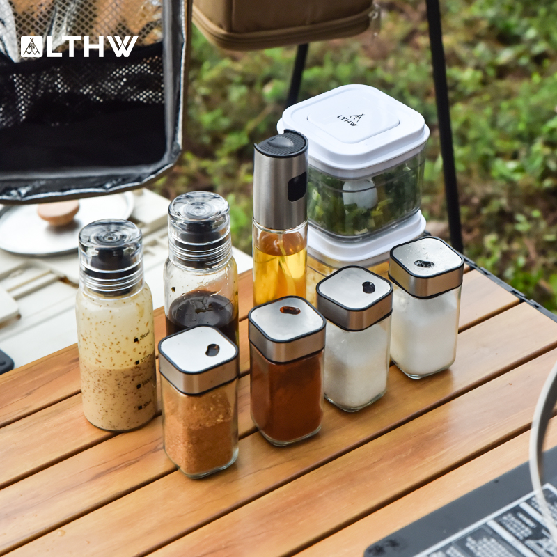 LTHW旅腾便携式野餐调料瓶便携式