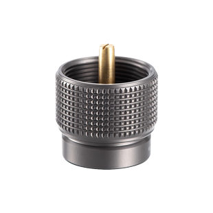 CAMPINGMOON柯曼IPE转接头丙烷气罐转换铝合金转换头气罐接口配件