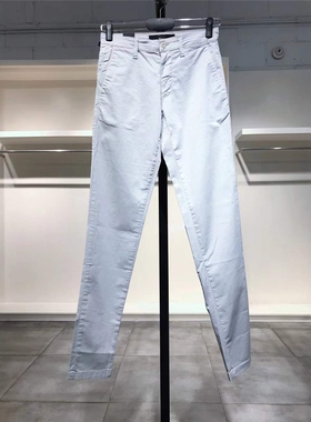 XS穿 LIU JO MAN 男款浅灰色休闲裤 260