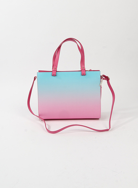 LA0URA DI MA0GGIO 漂亮渐变色油润牛皮时装包 699