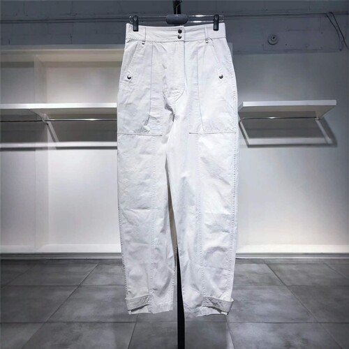 M-L穿 ISABEL MARANT ETOILE 优雅细棉休闲裤 588