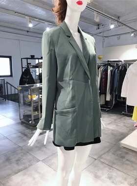 S-M穿 ARM EX 深蓝色洋装外套 470