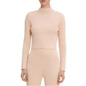 338 裸粉色针织衫 小M穿 MAXX