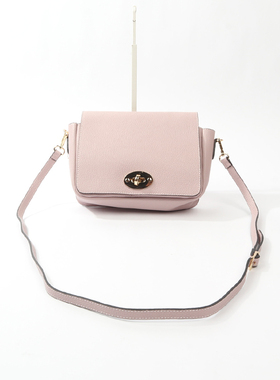 LA0URA DI MA0GGIO 裸粉色牛皮时装包 570