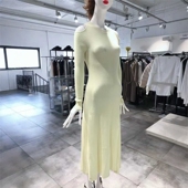 针织连衣裙 1710 MCCARTNEY 简约圆领露肩修身 M穿 STELLA