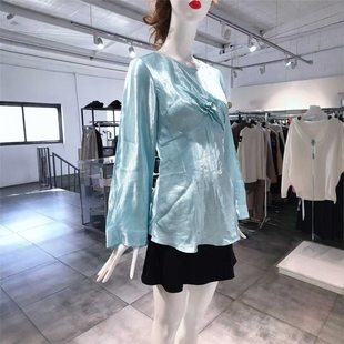 M穿 短外套 AJE 设计感蓝色圆领女装 620 时尚