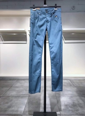 S-M穿 DO0NDUP 男款气质蓝色休闲裤 430