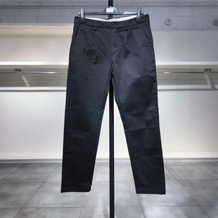 DEPARTMENT 男士 职业装 455 深色直筒休闲裤 M穿