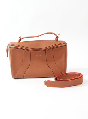 MI0ETIS 深棕色牛皮时装包 930