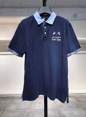 M-L穿 NORTH SAILS 男装常规字母时尚潮流翻领短袖polo衫 338